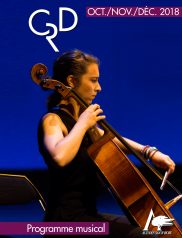 Conservatoire - Programme octobre à décembre 2018