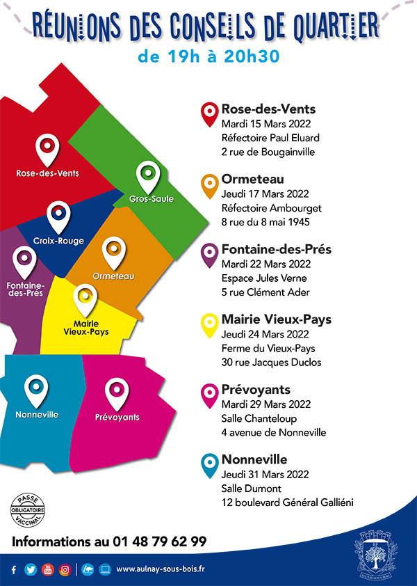 Réunion de quartier mars 2022
