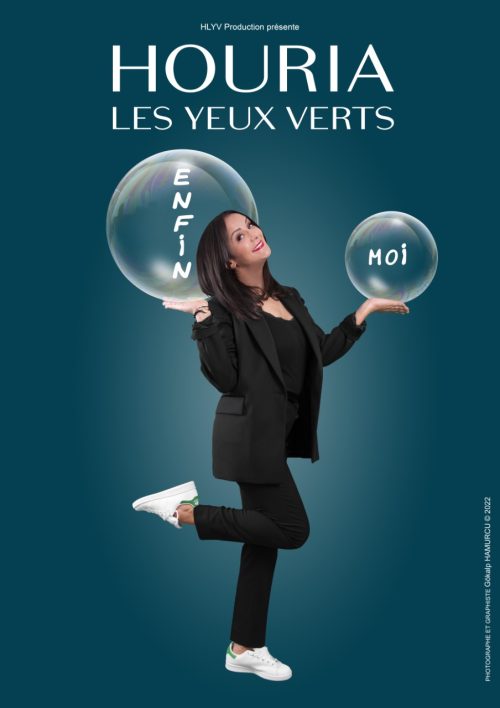 Houria les yeux vert