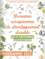 Semaines Européennes du Développement Durable