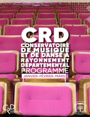 Conservatoire de musique et de danse - Programme de janvier à mars 2023