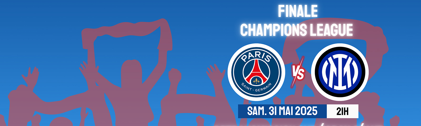 Le Paris Saint-Germain en finale de la Ligue des Champions